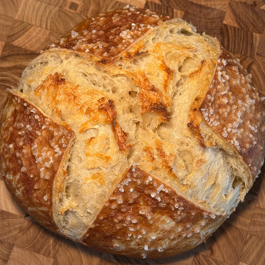 Sourdough Pretzel Loaf