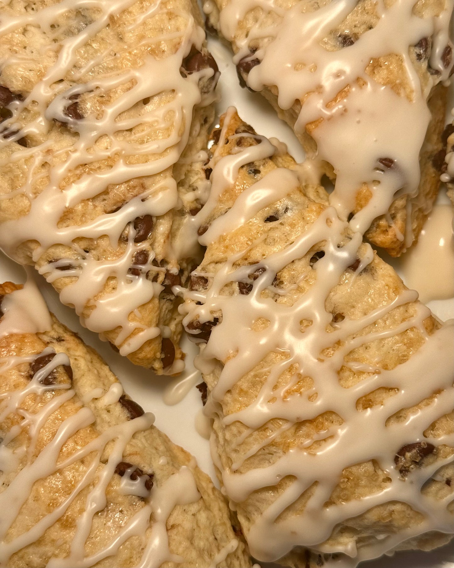 Chocolate Chip Sourdough Scones