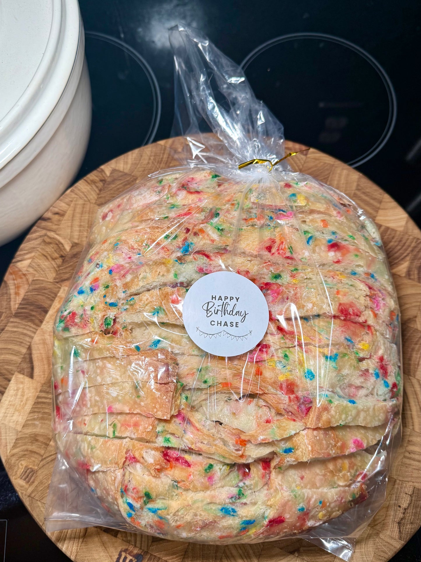 Birthday Sourdough Loaf