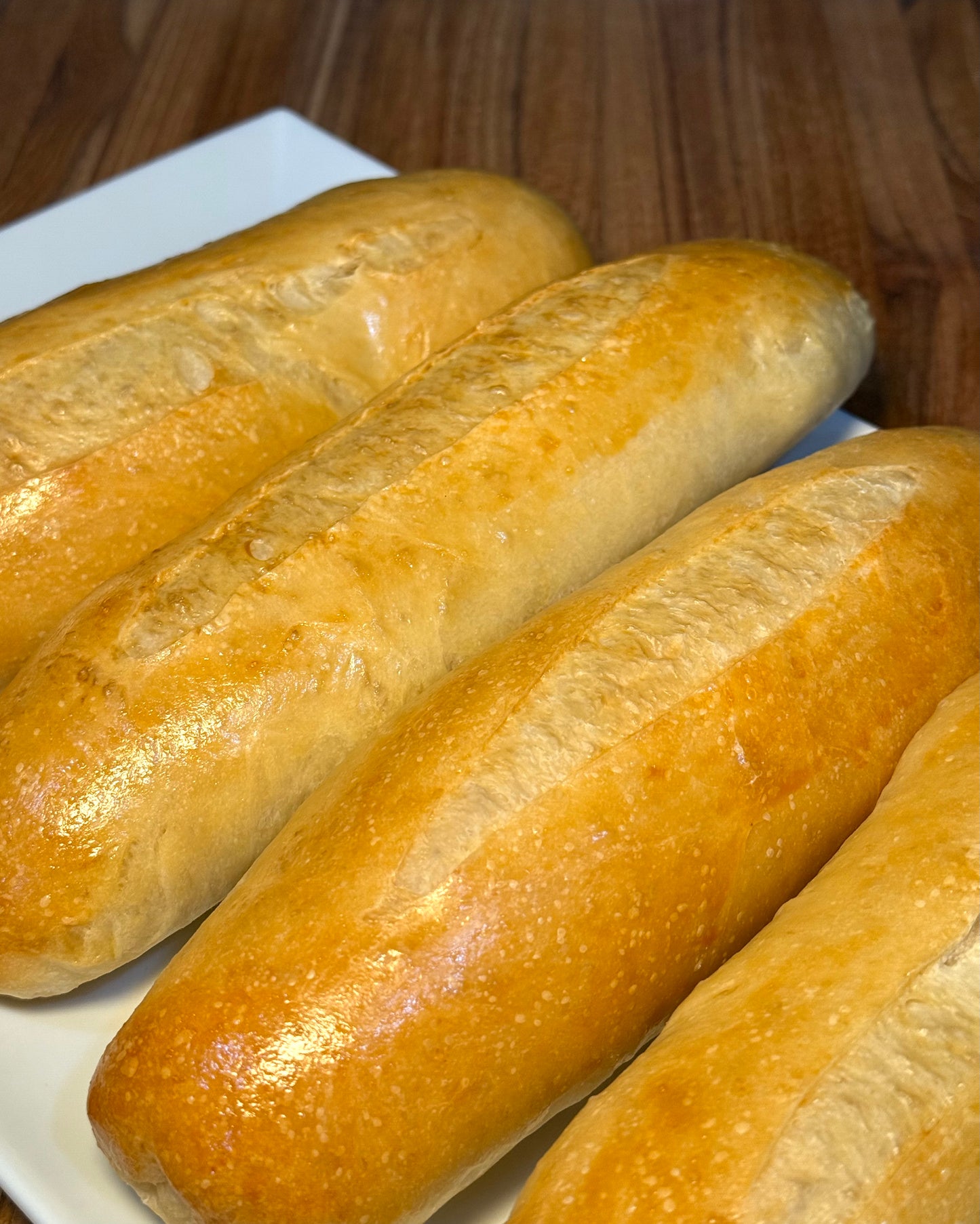 Sourdough Hoagie Rolls
