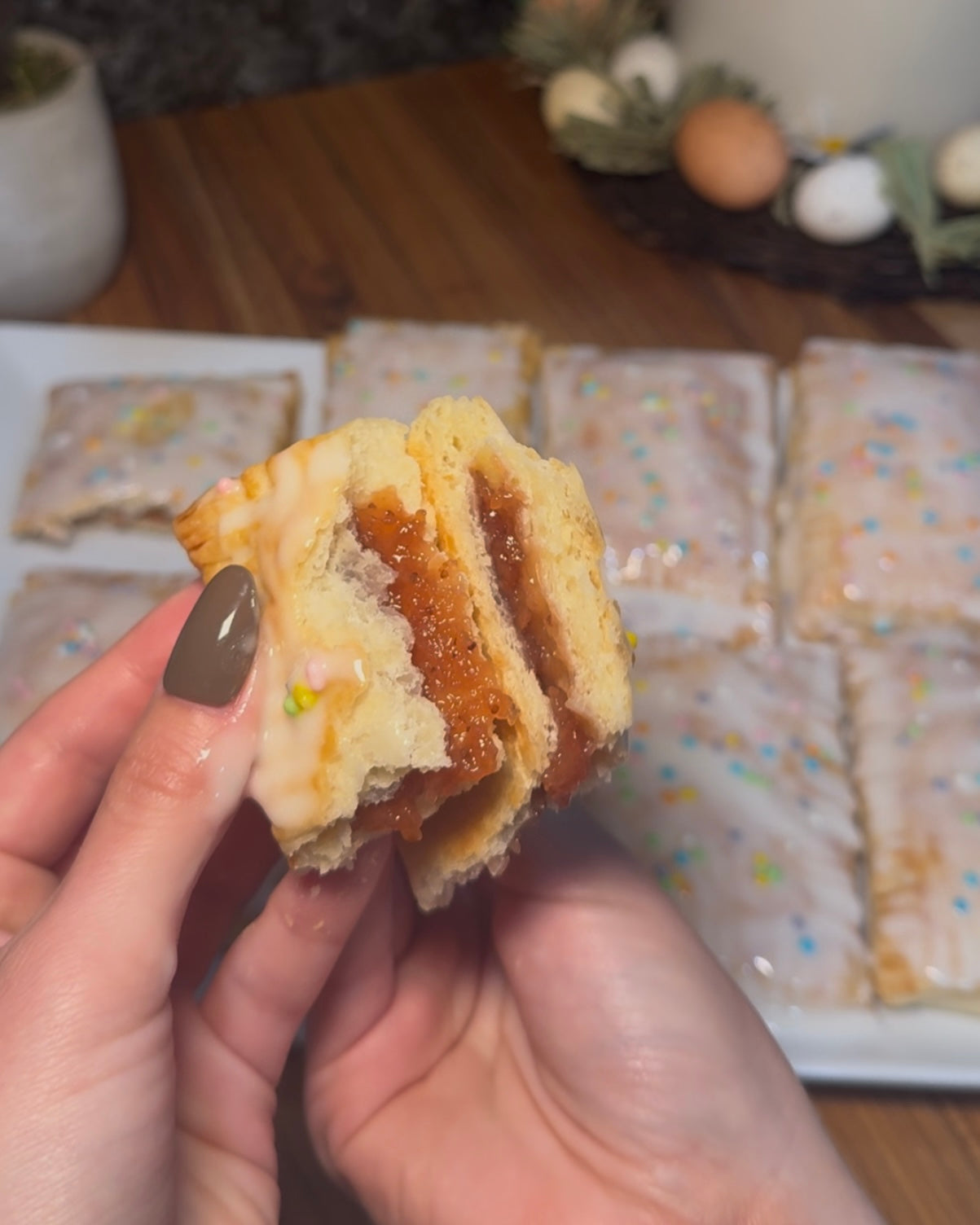 Strawberry Sourdough Pop Tarts