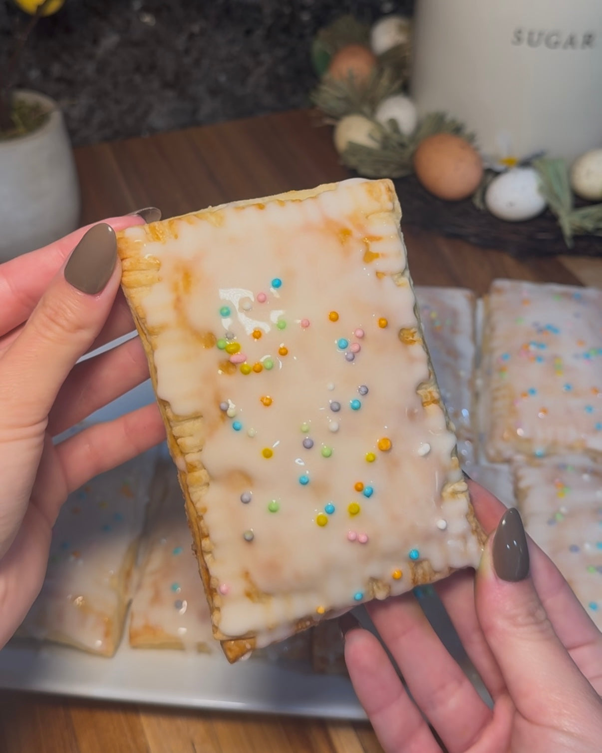 Strawberry Sourdough Pop Tarts