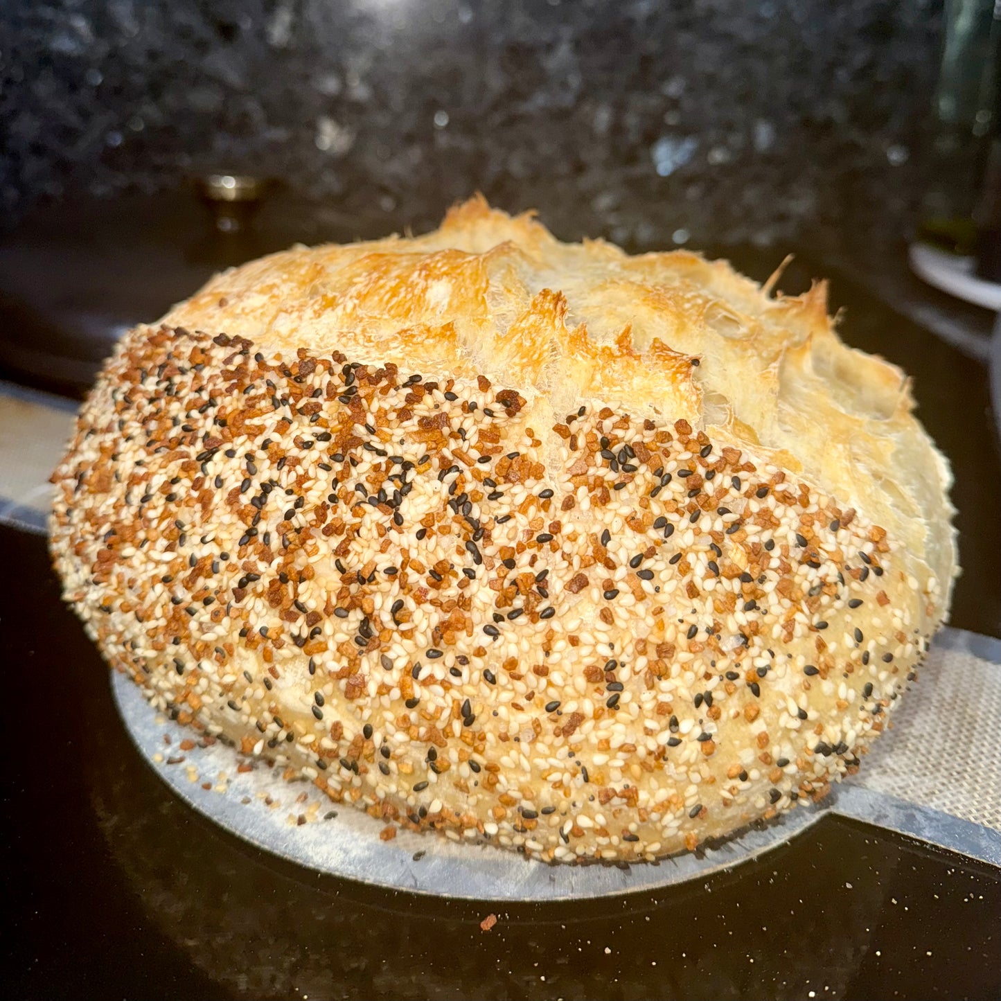 Everything Bagel Seeded Sourdough Loaf
