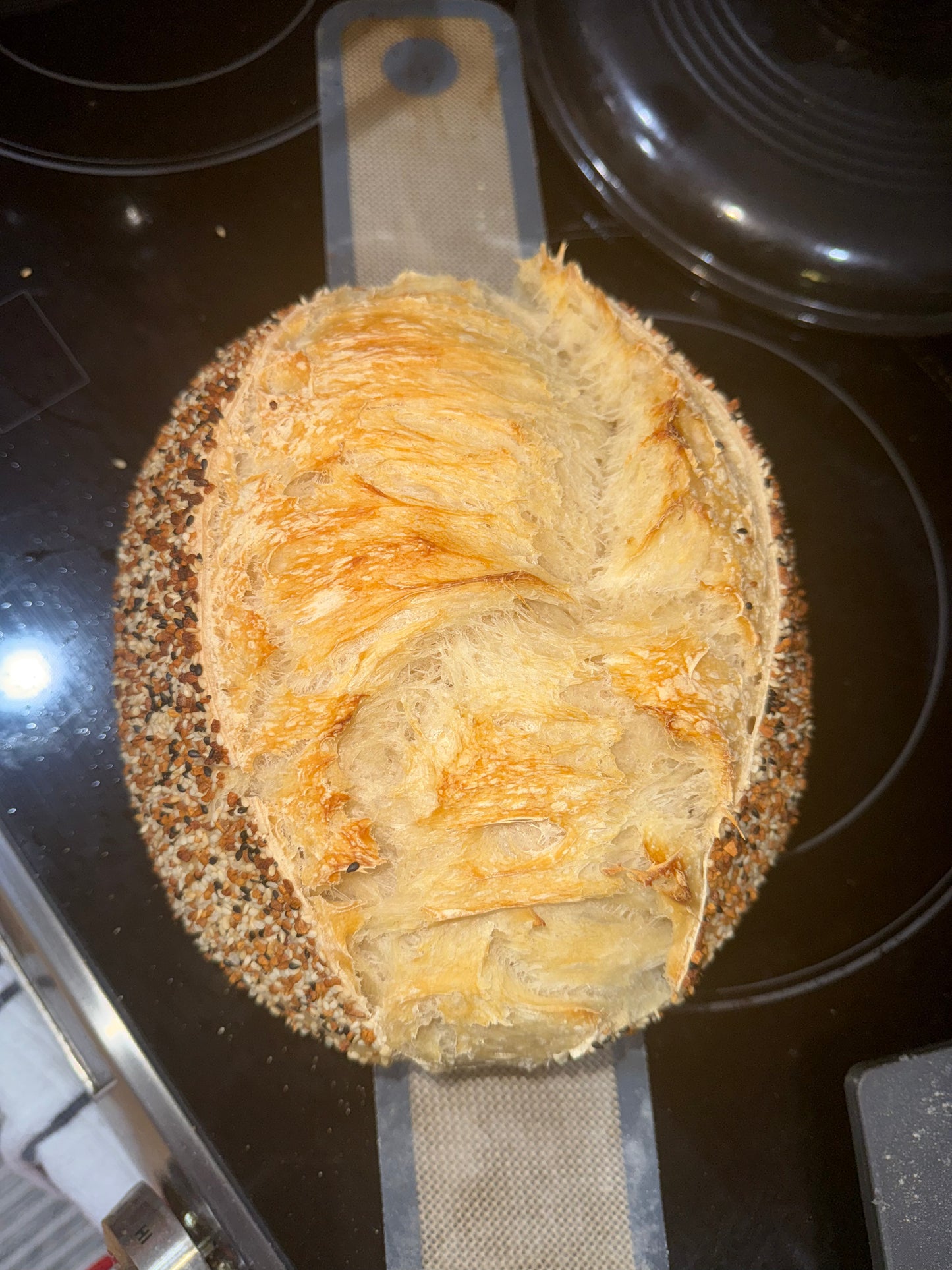 Everything Bagel Seeded Sourdough Loaf