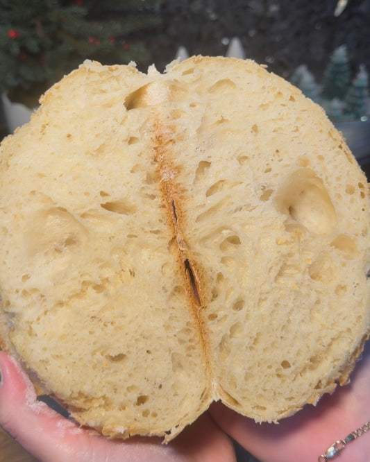 Christmas Tree Sourdough Loaf