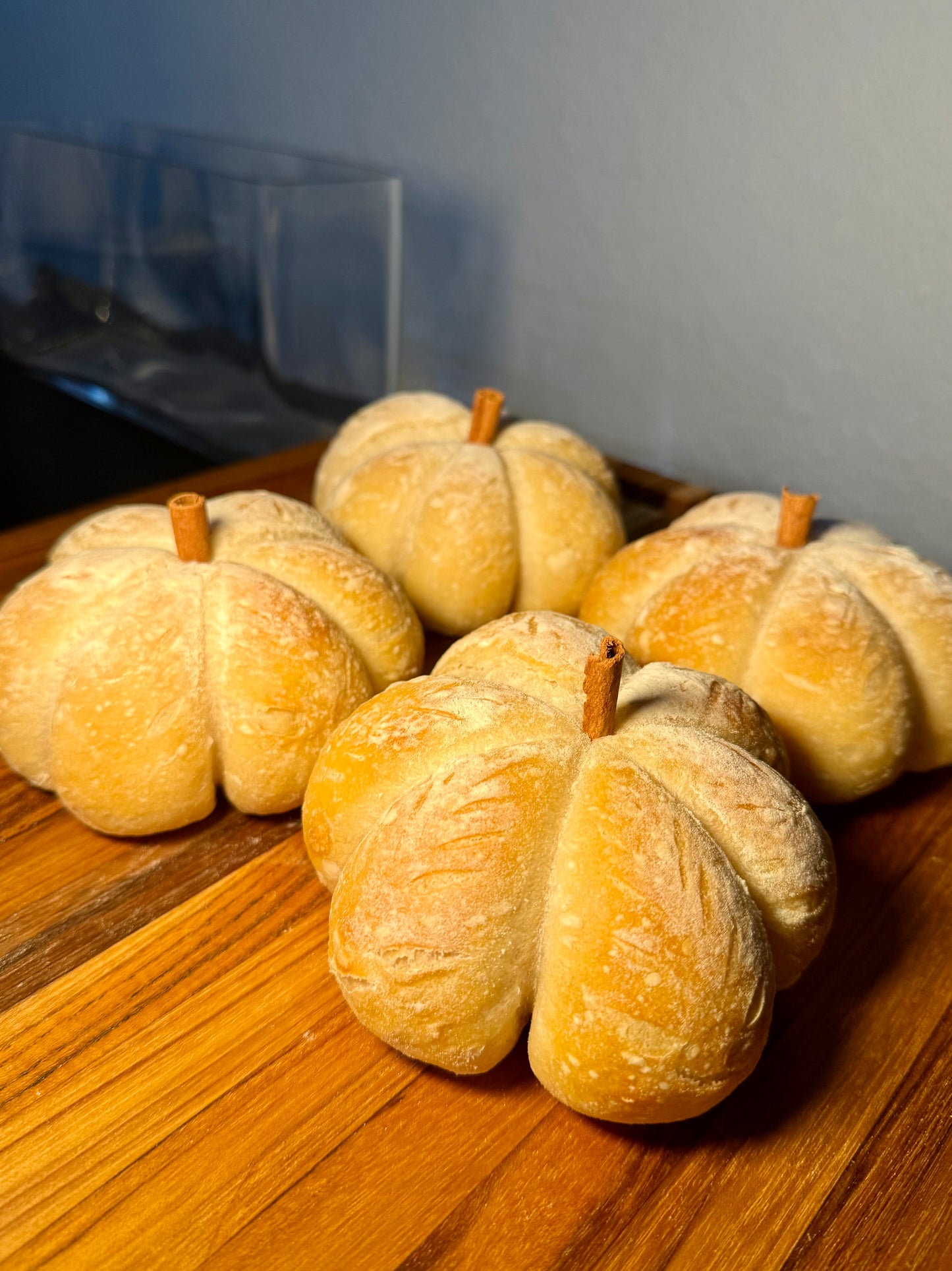 Pumpkin-Shaped Sourdough Loaf