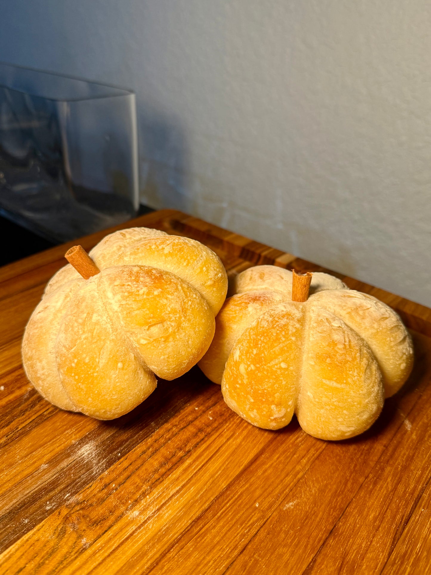 Pumpkin-Shaped Sourdough Loaf