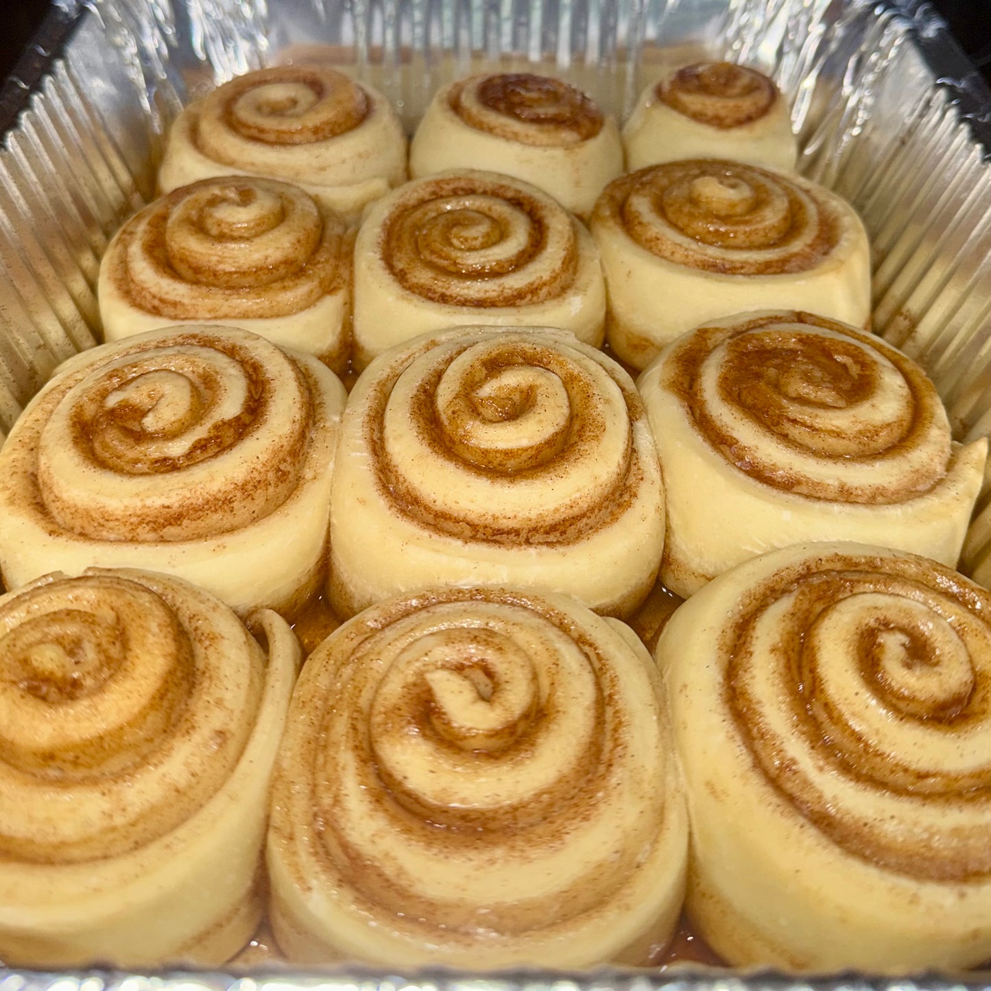 Sourdough Cinnamon Rolls with Icing